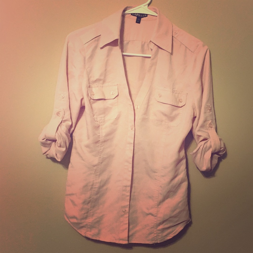 Express- button down blouse